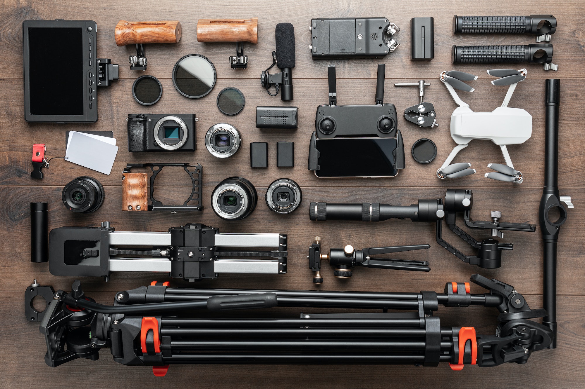 Different Video Production Equipment